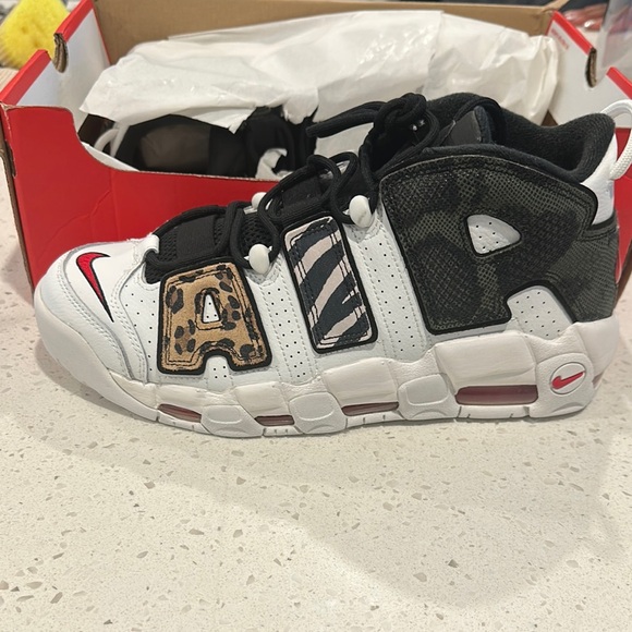 Nike Air More Uptempo Animal Pack Sneakers - Picture 1 of 4